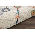 thumbnail image 6 of Nourison Moroccan Casbah Tribal Cream/Grey 2'2" x 6' Area Rug, (2x6), 6 of 7