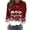 Wine1, variant on Besolor Christmas Sweatshirts for Women Printed Crewneck Long Sleeve Graphic Blouse Casual Loose Xmas Pullover Tops