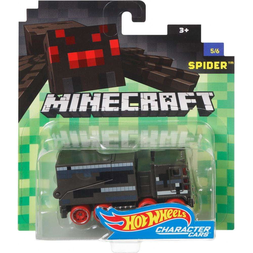 hot wheels minecraft spider