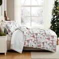 thumbnail image 2 of Southshore Fine Living, Inc. Christmas King Duvet Cover with 2 Pillow Shams - Christmas Tree Print, 2 of 9