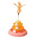 thumbnail image 5 of Juguete de pista de bolas para gatos, juego de ejercitador de rodillos de juguete para gatos de interior, juguete interactivo para gatos, juguete gira Rosa, 5 of 8