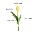 YanguioArtificial Flowers Tulips Fake Flowers Silk Flowers Real Looking