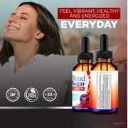 (2 Pack) Blood Sugar Complete Drops, Official Blood Support In Liquid Form, All Natural Formula To Maintain Stable Levels, Supports Energy and Overall Health, BloodSugarComplete (60 Servings)