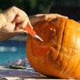 thumbnail image 4 of Matsuzay 7 Uds. Kit de herramientas para tallar calabazas, juego de herramientas para tallar calabazas de Halloween, plantillas, suministros de corte de Kits de decoración para fiestas Matsuzay HA007619-00, 4 of 6