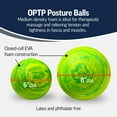 thumbnail image 3 of OPTP Posture Ball 8-Inch - Foam Roller Balls for Massage, Physical Therapy, Exercise and Fitness — Mobility Ball to Release Muscle Tension and Improve Alignment, 3 of 7