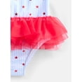 thumbnail image 3 of Wonder Nation Toddler Girls Tutu Swimsuit, 1-Piece, Sizes 12M-5T, 3 of 3