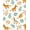 Orange, Pattern 2, variant on ODIKA 2x3 Machine Washable Non-Slip Area Rug, Whimsical Safari Creatures Featuring Lions Giraffes Zebras and Monkeys High Traffic Rug with Pad, Beige, 684027