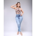 thumbnail image 4 of Pantalón Tiro Alto Mujer Super Skinny Faja Escultural N4598, 4 of 6