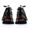 thumbnail image 6 of Red Blue And Gold Foil Walking Shoes for Men Woman Lightweight Tennis Fashion Elastic Sports Shoes Cushion Basketball Shoes, 6 of 7