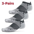 thumbnail image 2 of Calcetines Swiftwick MAXUS ZERO Tab para correr y jugar golf, 3 pares, grises, 2 of 8