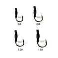 thumbnail image 2 of 10pcs Carp Fishing Hair Rigs Braided Thread Barbed Hook Rolling Swivel Carp Rigs Fishing Tackle Accessories, 2 of 6