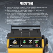 AUTOOL HTS708 Dry Ice Blasting Machine for Automotive Engine Intake Exhaust, 550W No-Disassembly Carbon Deposit Cleaner for Industrial Commercial Use