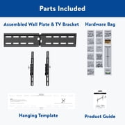 onn Outdoor Tilt Tv Wall Mount for 37-90,Tilts +12/-12 Degrees