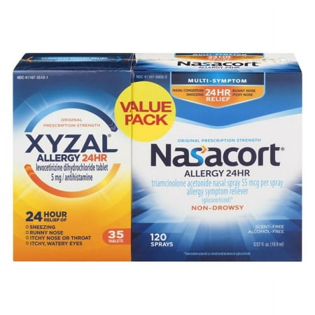 Xyzal & Nasacort Combo Pack