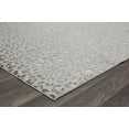 thumbnail image 6 of Rugs America Natura HZ50A Snow Leopard Animal Contemporary White Area Rug, 2'3"x8', 6 of 7