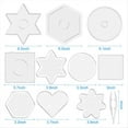 thumbnail image 2 of 15 Piezas Tableros Perforados Cuentas de Fusible 5Mm,Tableros Fusibles PláStico,Kits Transparentes Grandes,Suministros Plantilla para Abalorios, 2 of 6