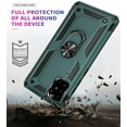 thumbnail image 6 of A71 4G Case, Samsung Galaxy A71 4G Case [ Military Grade ] Shock-Absorption Bumper Cover Anti-Scratch Case with Ring Car Mount Kickstand for Samsung Galaxy A71 4G - Teal, 6 of 12