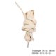 thumbnail image 2 of unbranded 1Par De Encerada Beige Para Casuales Y Deportivas Con Cordones Planos Resistentes, 2 of 8