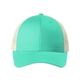 thumbnail image 1 of Top Headwear Low-Profile Snapback Trucker Cap - Bright Seafoam, 1 of 2