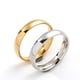 thumbnail image 2 of Accesorios anillo de acero de titanio 4 mm arco liso pareja acero inoxidable fino belleza anillo anillo joyería mujer, 2 of 6