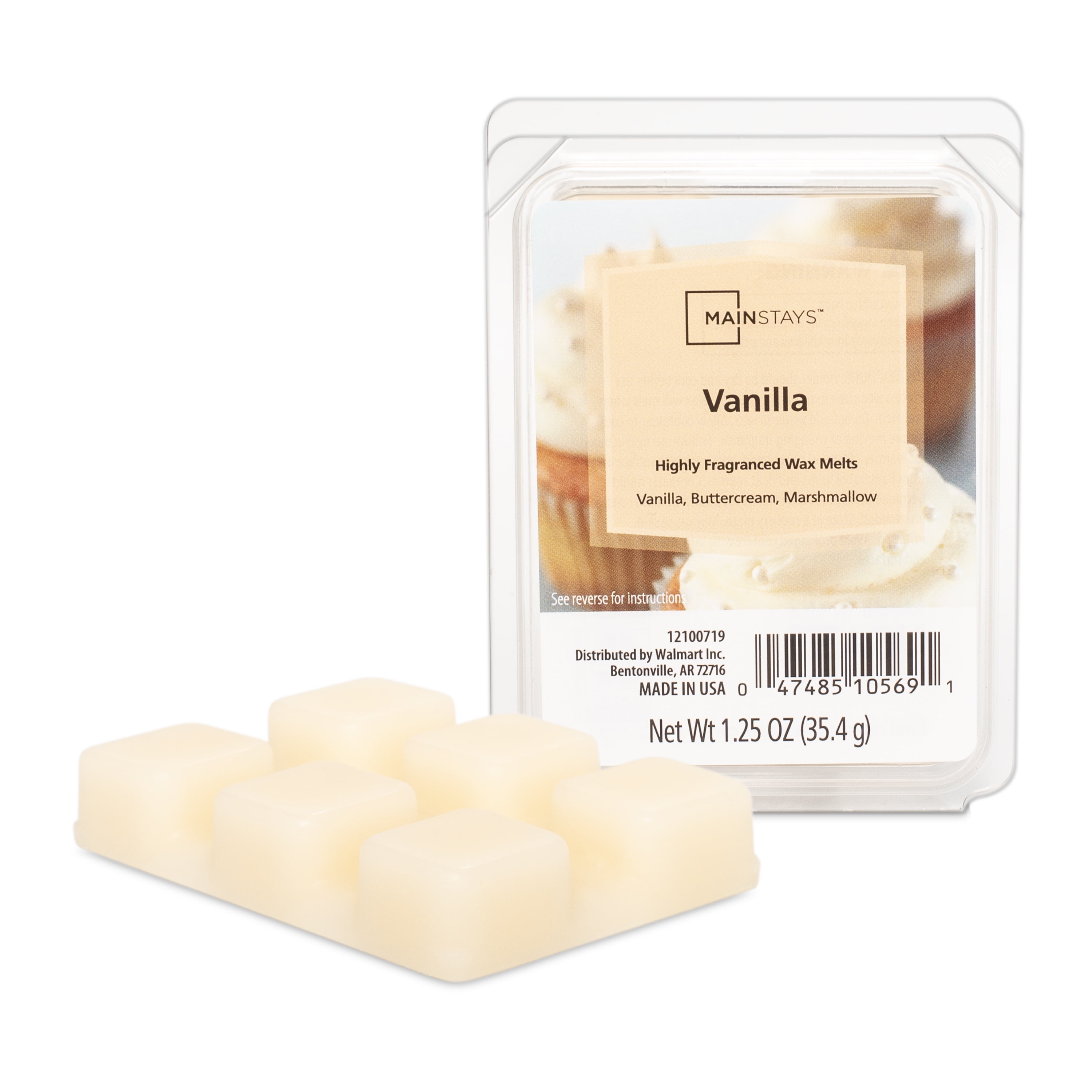 Mainstays Vanilla Scented Wax Melt, 1.25 oz