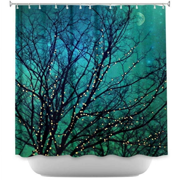 Shower Curtains - DiaNoche Designs - Magical Night