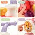 thumbnail image 3 of 5 in 1 Baby Push Walker with seat for Baby Boy, Activity Center Learning to Walk, Sit to Stand, Early Learning Push Toys for Infant, Walking Toys Gift for Toddler Red, 3 of 10