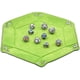 thumbnail image 5 of Bandeja para dados, bandeja para dados hexagonal plegable, soporte para dados de cuero y terciopelo para juegos de mesa de juego de dados Dnd Aespa kaili Sencillez, 5 of 5
