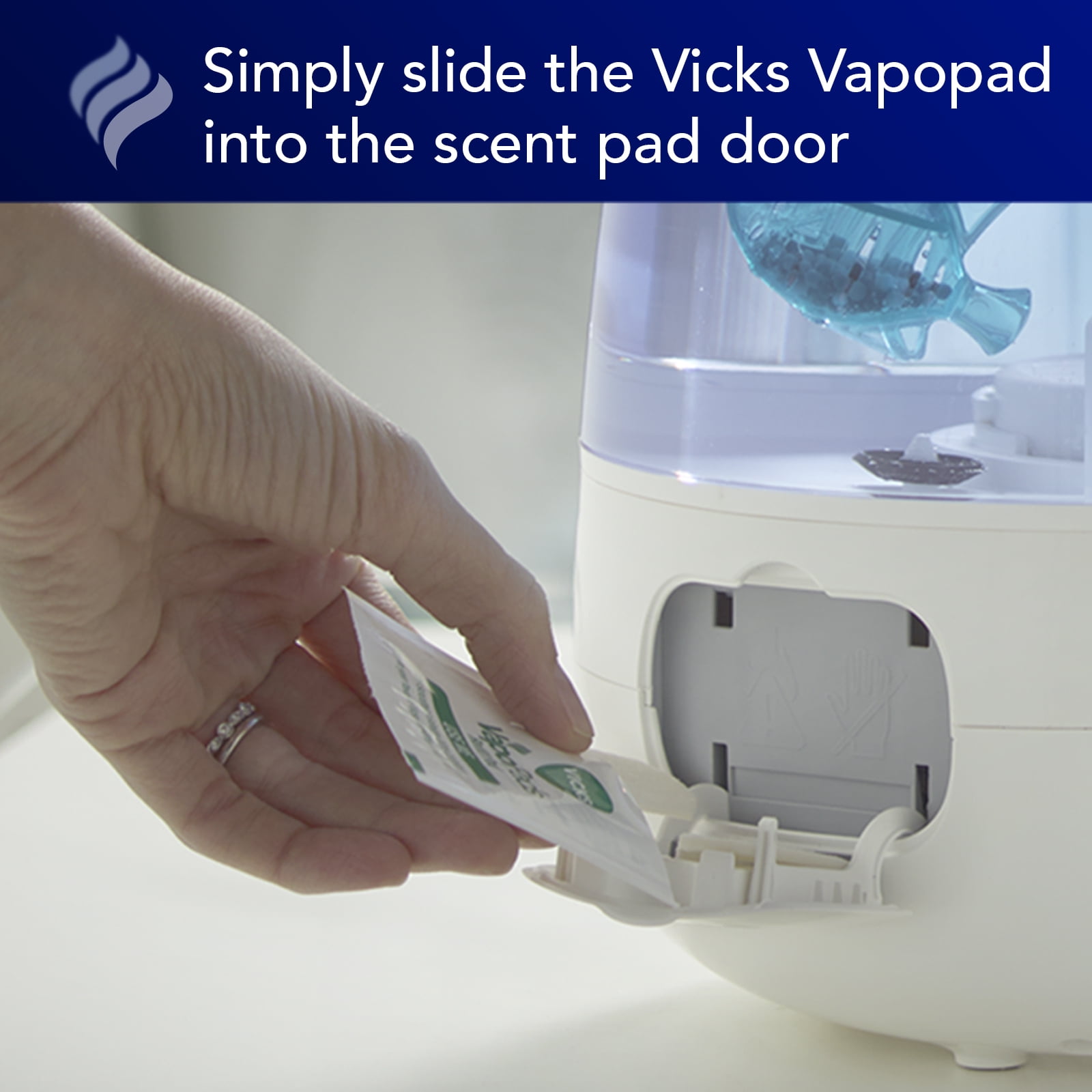 (3 pack) Vicks VapoPads Calming Menthol and Lavender Scent, Cold and Flu Relief, 12 Count, VSP30FP