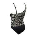 thumbnail image 3 of Traje de Baño Tankini Op para Mujer con Tirantes Negro Talla CH, 2 Piezas, 3 of 4