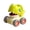 Yellow, variant on Blue Dinosaur Inertia Car Toy Push Back Vehicle For Toddlers 2-4 Years Old Friction Powered For Kids 3-5 Plastic