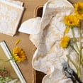 thumbnail image 2 of MARTHA STWEART Woodland Harvest Jacquard Sunflowers Kitchen Towel 2-Pack Set, 100% Cotton with Absorbent Honeycomb Texture, Decorative Kitchen Towels, Yellow, 16"X28", 2 of 6