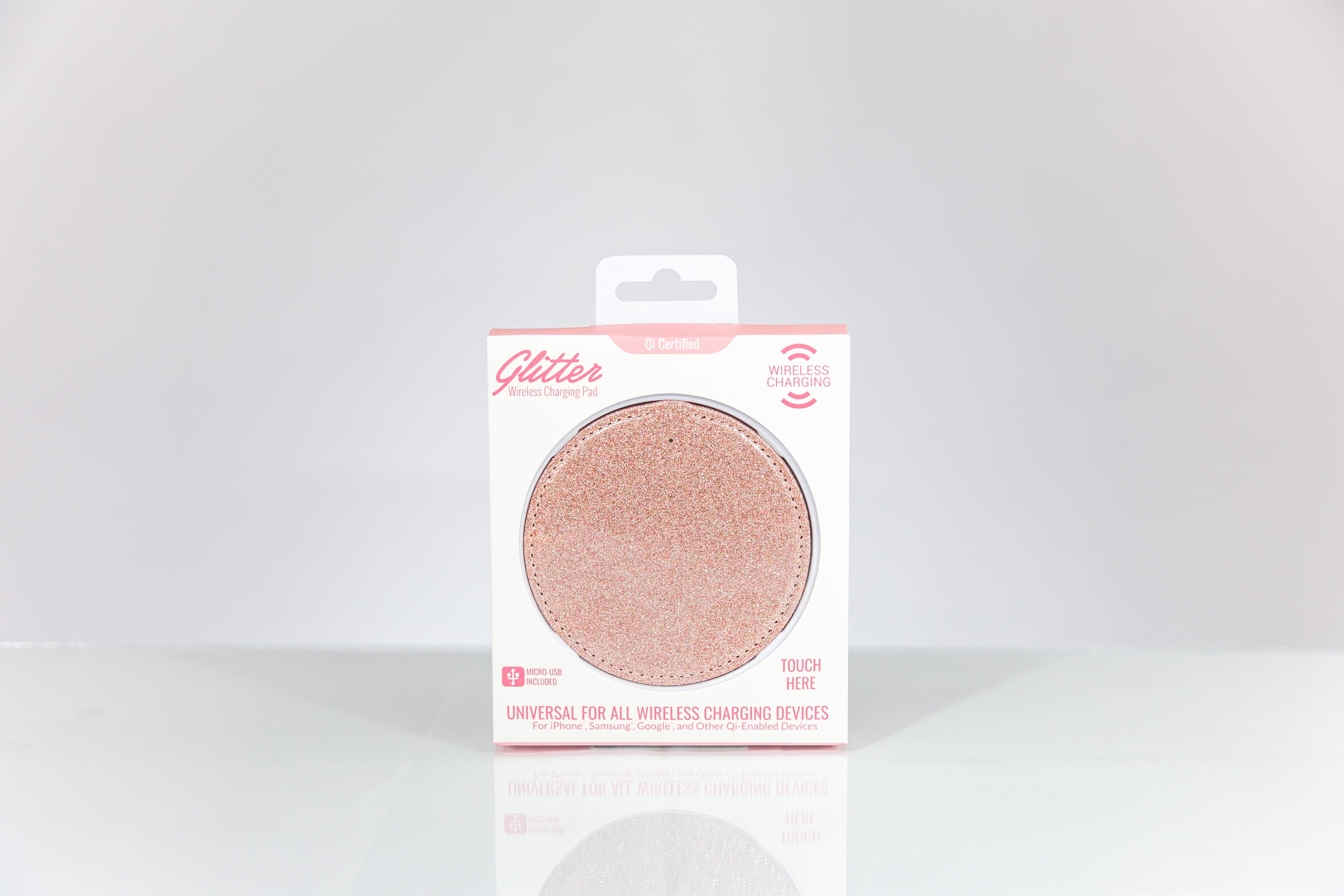 GLITTER 5W PAD ROSE GOLD
