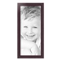 thumbnail image 2 of ArtToFrames 9" x 21" Cherry Picture Frame, 9x21 inch Red Wood Poster Frame (WOM-4095), 2 Pack, 2 of 8