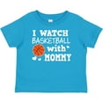 thumbnail image 3 of Inktastic I Watch Basketball with Mommy Boys Baby T-Shirt, 3 of 5