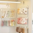 thumbnail image 7 of Closet Hanger Organizer and Storage, Hangers Space Saving for Closet Organization, Clothes Hanger Organizer with 26 Clips Space Saver College Dorm Room Essentials, 1 Pack, 7 of 7