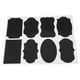 thumbnail image 4 of Juego de 9 pegatinas de PVC para pizarra, para frascos de vidrio, botellas, organizadores de cocina, etiquetas de pizarra DIY, 4 of 10