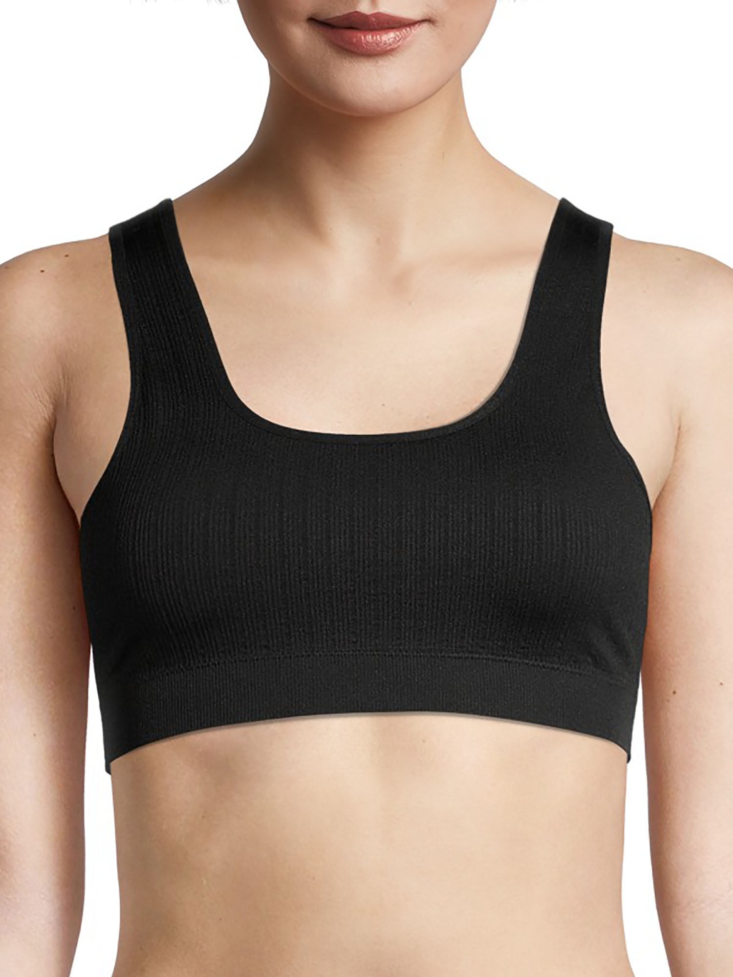 No Boundaries Juniors' Double Scoop Bra