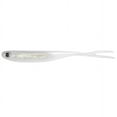 thumbnail image 2 of Lunkerhunt Bento Bait Plastic Minnow, Split Tail, Ghost White, 4.5 in, 5 Pack, 2 of 3