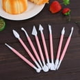 thumbnail image 4 of PEACNNG 8 pieces set 16 Patterns Fondant Cake Decorating, Durable DIY Removable Tool Sugar for Craft Modeling, 4 of 5