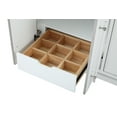 thumbnail image 6 of 60" White Tenant Brand Bertone Bathroom Sink Vanity, 6 of 6