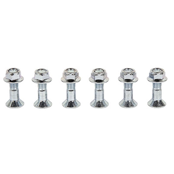 Bolt Hub-Savers Double Locked Sprocket Fastening Kit Silver Compatible With KTM 125 XC 2021