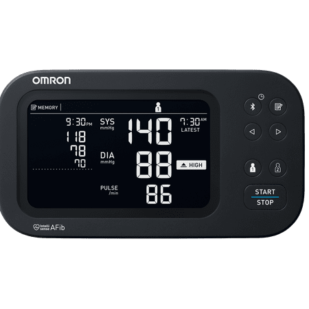Omron - 10 Series Upper Arm Blood Pressure Monitor - Black