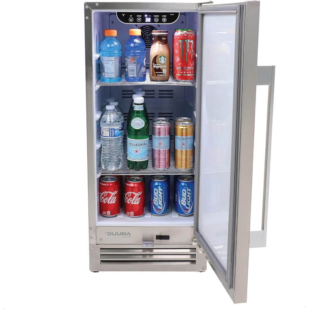 Duura Elite DE150FROUSS 2.9 Cu. Ft. Stainless Outdoor Built-In Refrigerator
