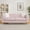 Pink, variant on 82" Velvet Tufted Oversized Chesterfield Sofa Couch, Sofas For Living Room with metal legs, Oversized Modular Sofa with foam cushion for office apartment, Pink