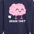 thumbnail image 3 of Instant Message - Brain Fart - Toddler & Youth Long Sleeve Graphic T-Shirt, 3 of 6