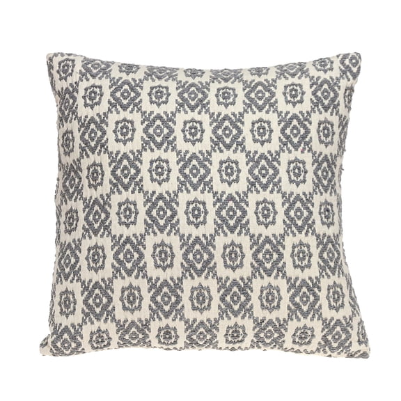 Parkland Collection Faraz Transitional Beige Throw Pillow