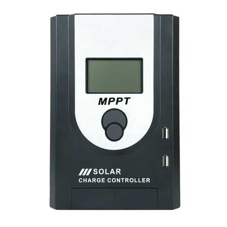 

Y&H 20A MPPT Solar Charger Controller 12V 24V Solar Panel Intelligent Regulator with LCD Display Support AGM Gel Flooded and Lithium Battery Charging