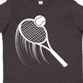 thumbnail image 4 of Inktastic Swinging Tennis Racket Boys or Girls Toddler T-Shirt, 4 of 5