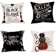 thumbnail image 1 of Piezas 45x45cm Fundas de almohada de Halloween Funda de almohada de lino y algodón Decoraciones de Halloween, Serie de Halloween Almohada de lino y algodón para el hogar Almohada para el automóvil Fun, 1 of 5
